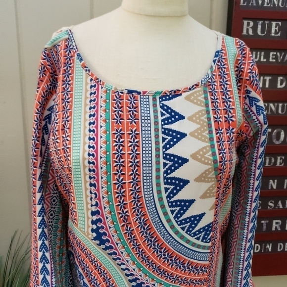 Jay long sleeve open embroidery back boho dress Size Small - Picture 8 of 10